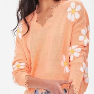 NEW!! Forever 21 Sharkbite Sweater